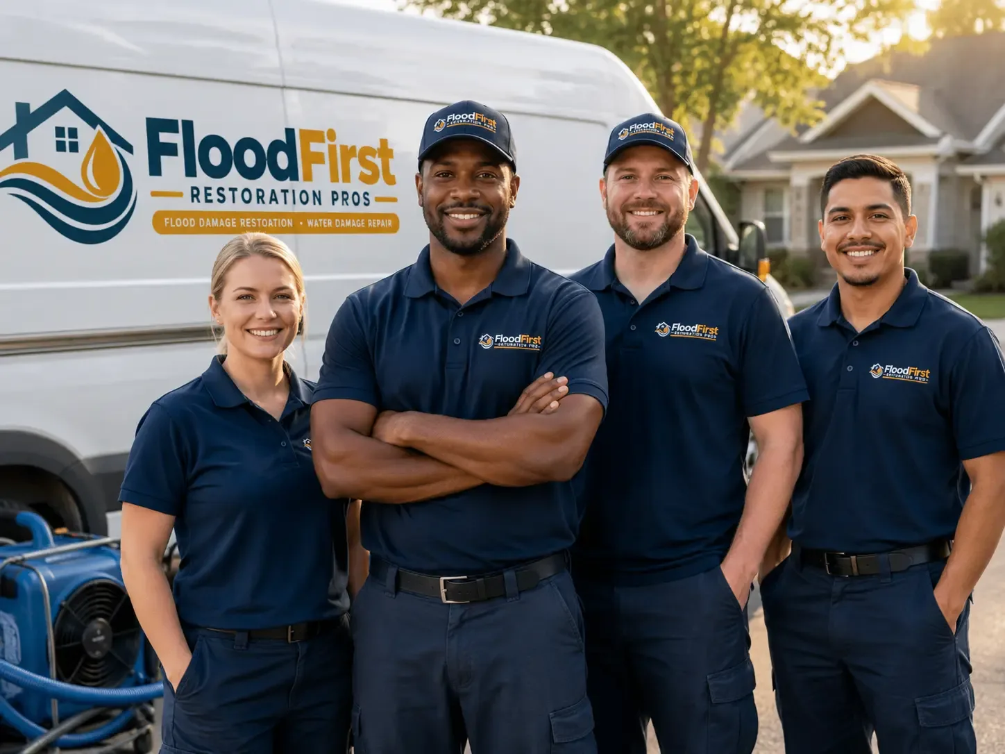 Flood Damage Restoration company in Represa, CA